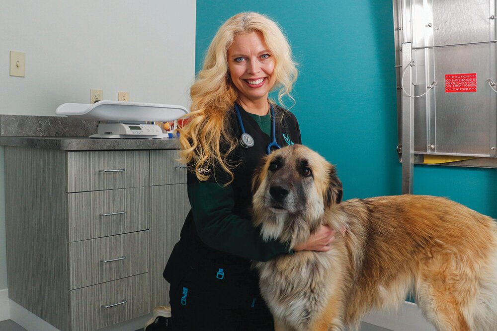 Dr. Meda Bacon, veterinarian at McClure Veterinary Clinic in Ozark, Missouri